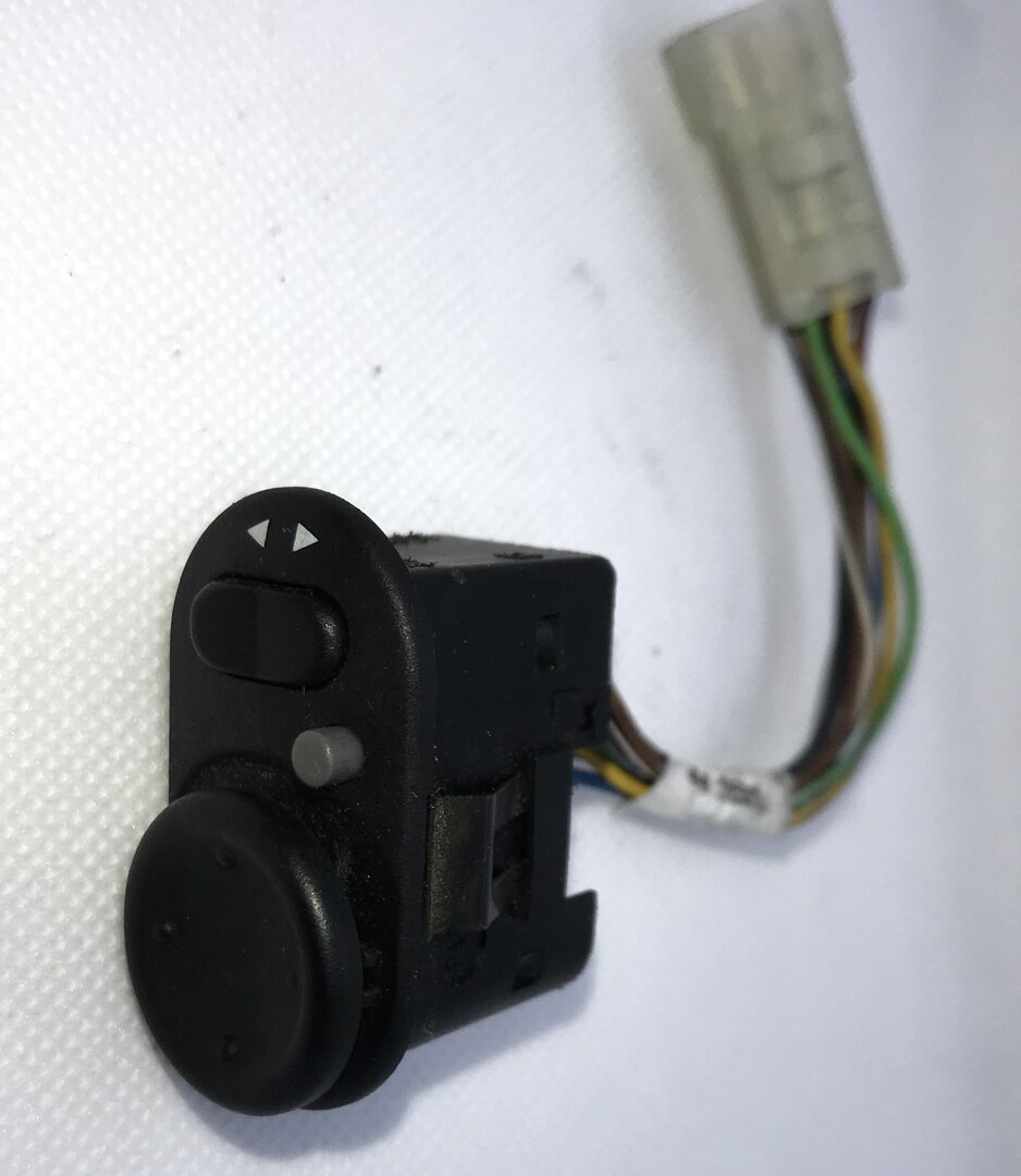 Schalter Spiegelverstellung ( mit festem Kabel )+ Memory Saab 9-5