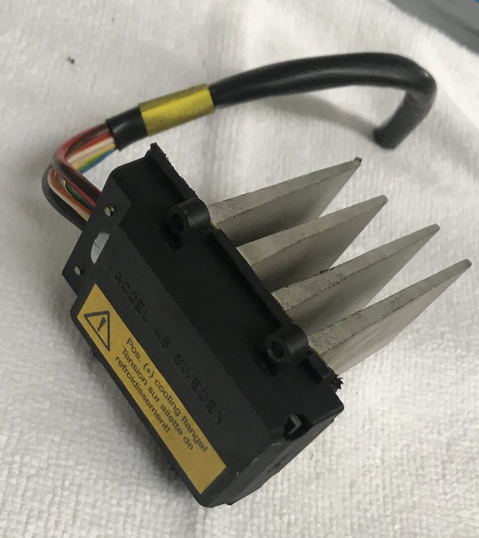 Widerstand, Innenraumgebläse Saab 9-5